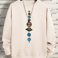 Planets In The Solar System Men &Women Hoody