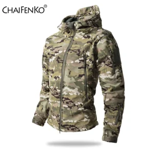Lurker Shark Skin Soft Shell Tactical Jacket for  Men