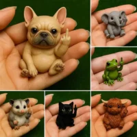 Fun Middle Finger Mini Animal Home Figure