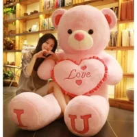 LOVE Plush Toy Bear