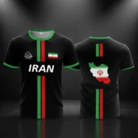 Summer Unisex Iran Flag 3D Print